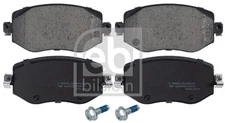 Febi Bilstein 116245 brake pad set, disc brake for Renault