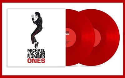 Michael Jackson ''number ones'' red Vinyl 2LP NEU Best-Of-Album 2026 Reissue