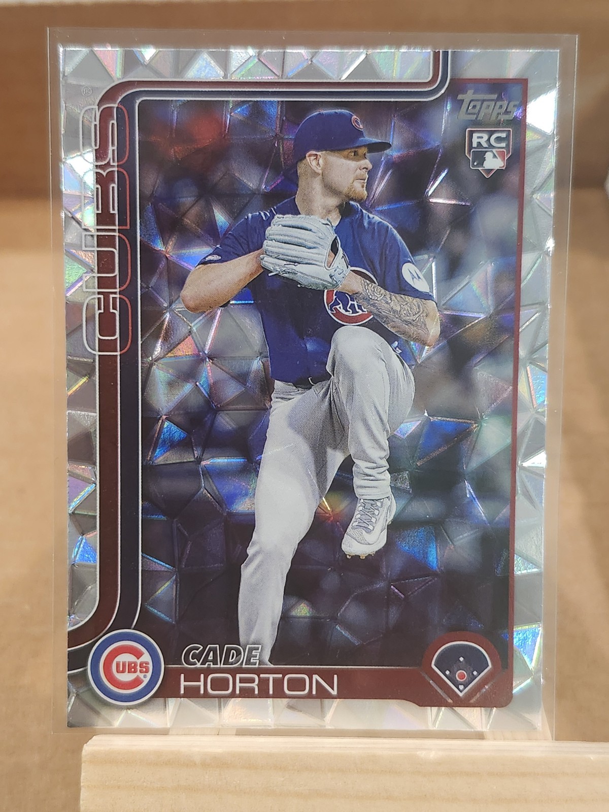 2025 TOPPS UPDATE CADE HORTON (RC) DIAMANTE FOIL (US140) - CHICAGO CUBS