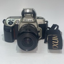 Nikon N60 Film Camera W/ 35-80mm f/4-5.6 D Nikon Nikkor Auto Lens Tested Works