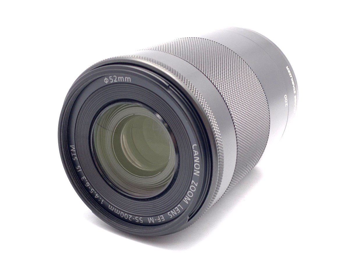 ⭐️極美品⭐️ Canon EF-M 55-200mm 4.5-6.3 IS STM Canon EF-M 55-200mm F/4.5-6.3 IS STM Black w/Caps Zoom Camera Lens