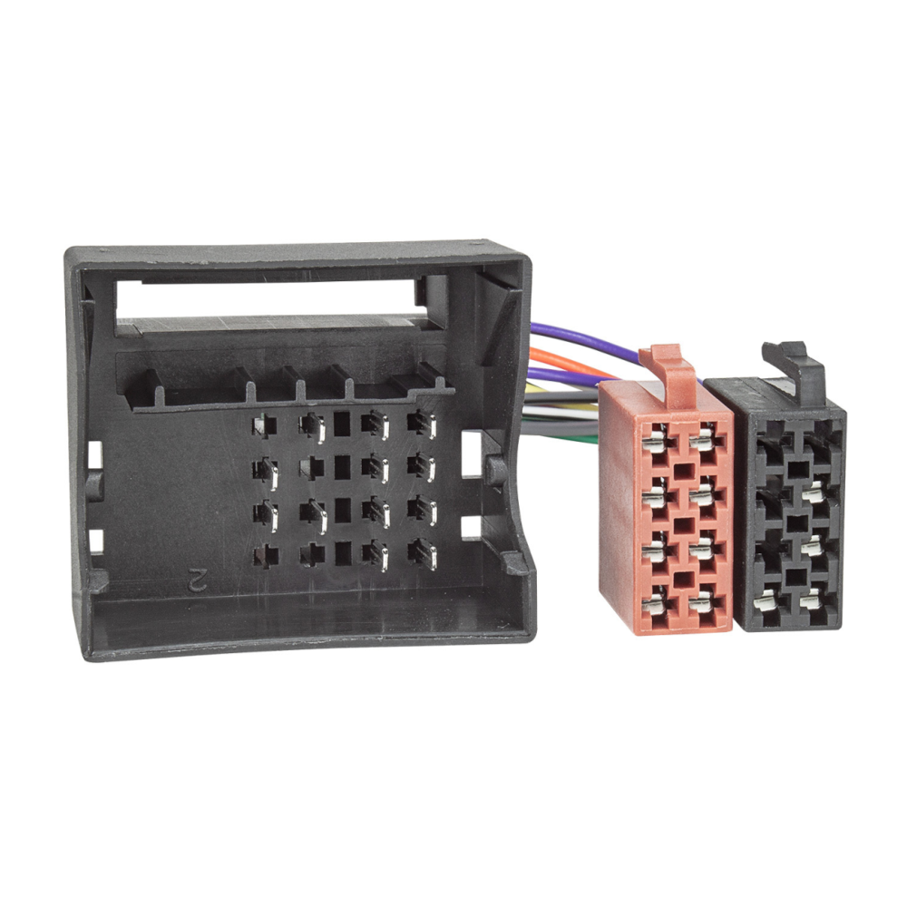 Tomzz Audio Radioblende 2445-009 – 1-DIN Schwarz, Passend Für Renault Megane II, Scenic II, Modus, Clio III