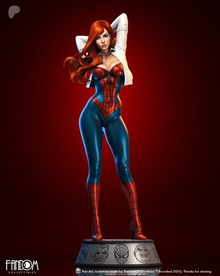 Sexy Mary Jane Watson Marvel Spider-Man Stunning Redhead MJ Figure Pre-Order