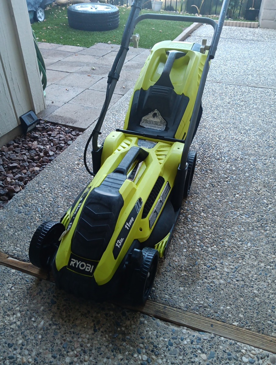 Ryobi RYAC130 13 11 AMP Electric Walk Behind Push Mower