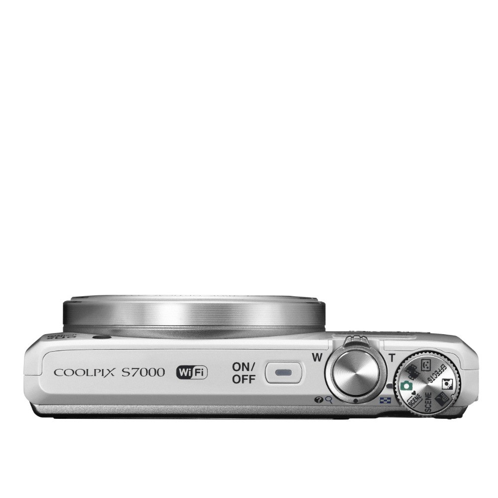 Nikon COOLPIX S7000 Digital Camera 16.0 MP 20x optical zoom Gold