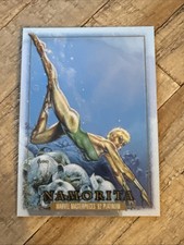 2024 Skybox Marvel Masterpieces ‘92 Platinum #56 Namorita Base Trading Card
