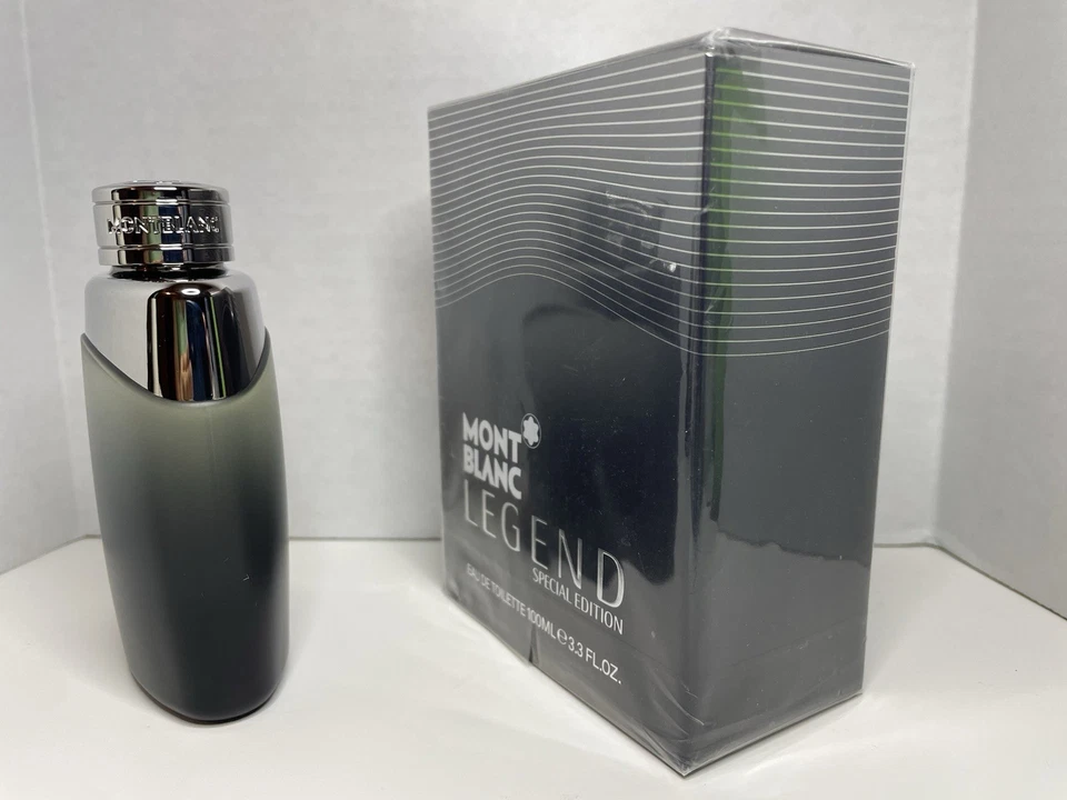 Legend Edición Especial Mont Blanc EDT 3.3 FL OZ/100 ML, Edición 2013, Nuevo en Caja, PLZ LEER Foto 2 de 4
