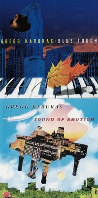 2 CDs GREGG KARUKAS - Sound Of Emotion (92) & Blue Touch (98) Fusion / keyboard