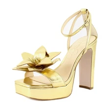 Jessica Simpson Camise Womens Heels Gold