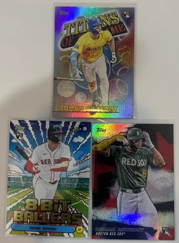 2026 Topps Series 1 ROMAN ANTHONY Insert Rookie Card Lot x3!