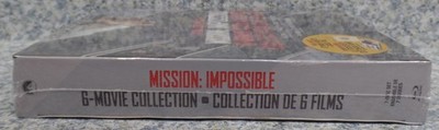 BLU-RAY Mission Impossible 6-Movie Collection + Slipcover (digital expired) NEW