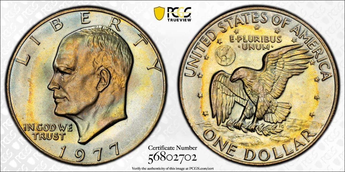 Silver 1977 Eisenhower Dollars (1971-1978) for sale | eBay