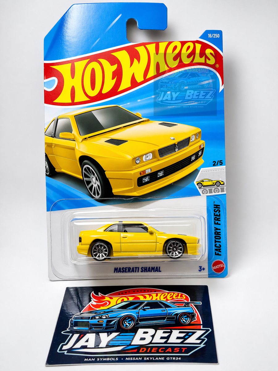 Hot Wheels 2026 NEW Case K Maserati Shamal LC (Promo Combine