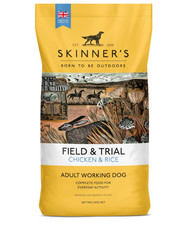 Skinner’s Field & Trial Chicken & Rice – Complete Dry Adult Dog Food - 15 KG 1.99 per kilo