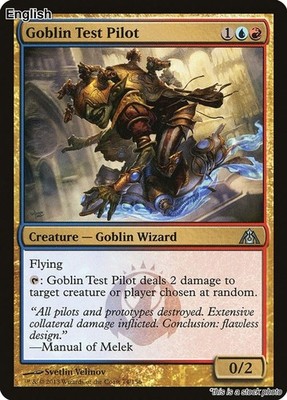 MTG Goblin Test Pilot [DGM - 74] LP