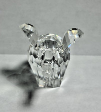 Genuine 1989 Swarovski Crystal "African Wildlife" Elephant Figurine