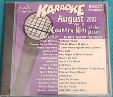 Garth Brooks Yearwood, Alabama Karaoke CDG Chartbuster CD60237 Country 2002