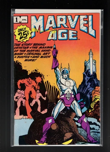 MARVEL AGE #1 -- WALT SIMONSON Marvel April 1983