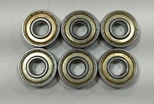 6 NEW QWORK 608ZZ/ABEC-7 8X22X7MM DEEP GROOVE BALL BEARINGS NNB MAKE OFFER