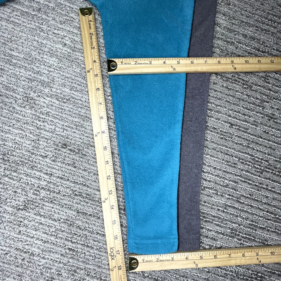 Moletom com capuz unissex juvenil Reebok Youth tamanho M 10/12 San Jose Sharks hóquei azul-petróleo - Imagem 4 de 4