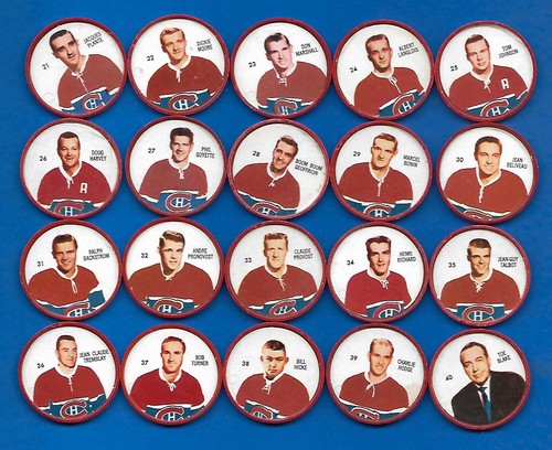 1960-61 SHIRRIFF SALADA NHL HOCKEY COIN 60-61 COINS 1-120 SEE LIST - Picture 48 of 241