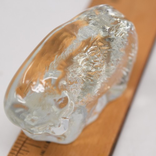 Bear Art Glas Briefbeschwerer Handkühler klar zu Fuß Vintage Polar Grizzly Wild - Bild 9 von 12