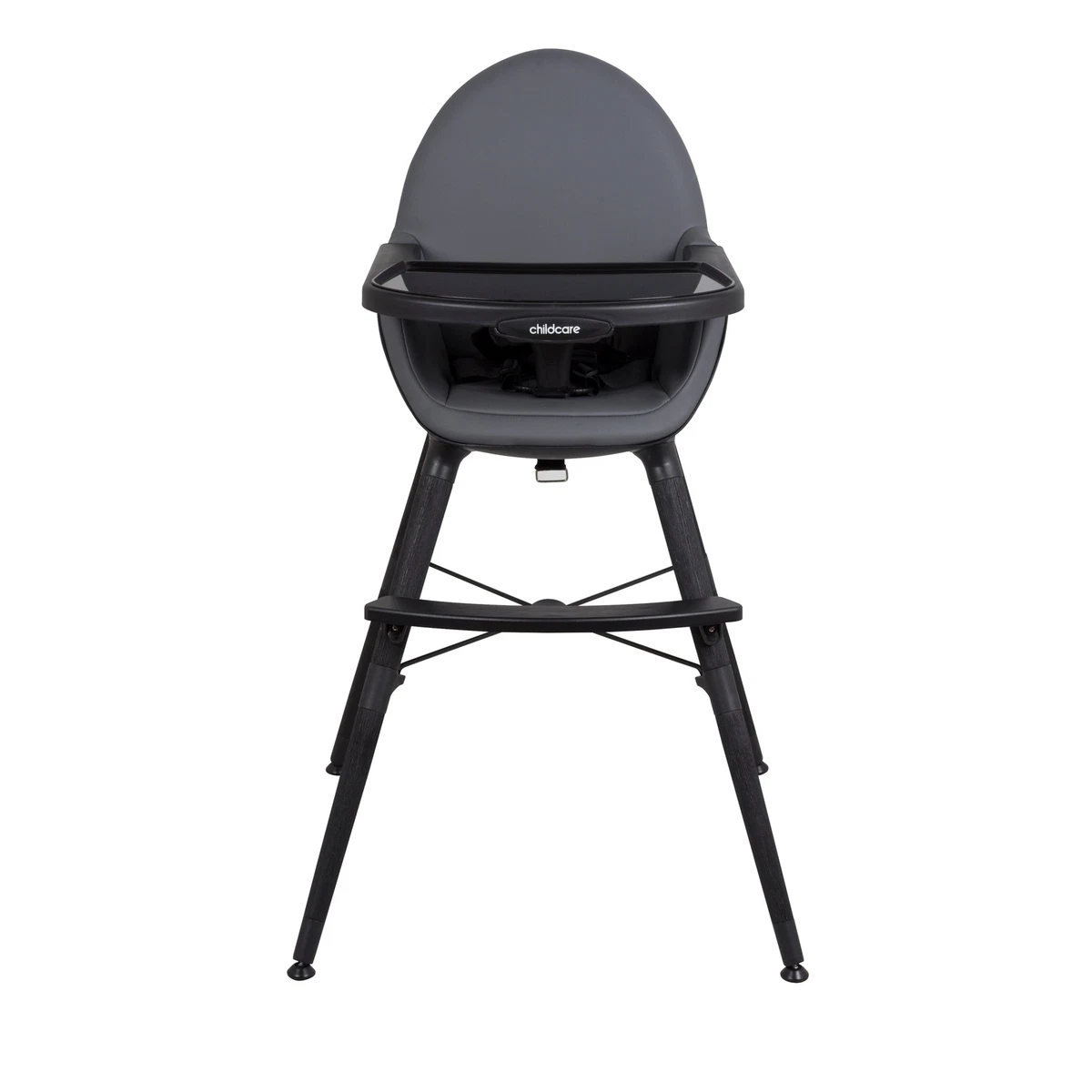 Childcare Modern Modi High Chair With Adjustable Feet 3 Positions Tray harness