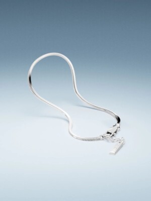 Vacier Box Chain Bracelet VBSQMN01 Silver