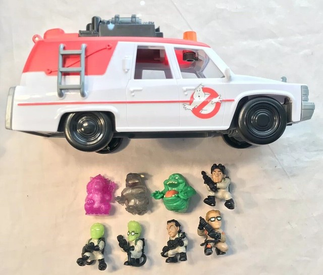 Lot Ghostbusters 2016 Ecto1 by Mattel Slimer Ecto Mini Figures eBay