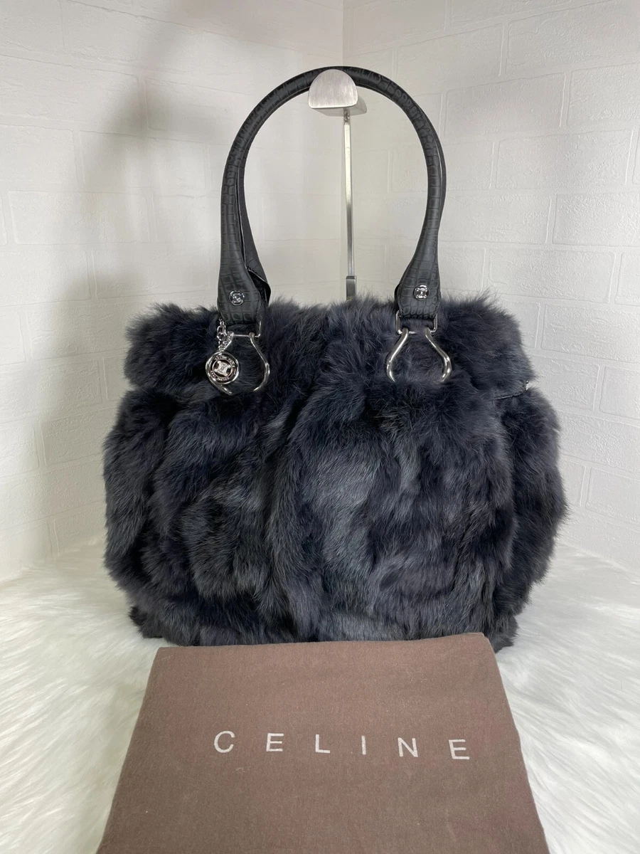 バッグ CELINE HAIR CALF FUR LEATHER HAND BAG Celine - Hair Calf Fur Leather Handbag
