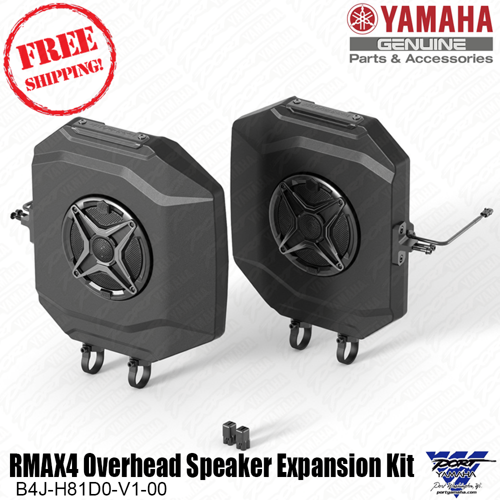 OEM Yamaha RMAX 4 / Wolverine X4 Overhead Speaker Expansion Kit
