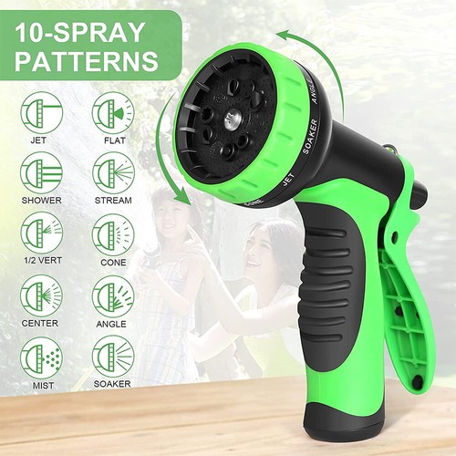 150ft Heavy Duty Expandable Garden Hose Flexible Pipe 7 Pattern Spray Gun Water - Picture 11 of 16