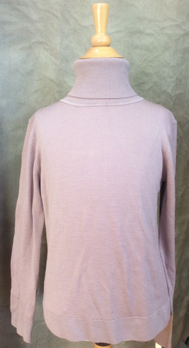 BONPOINT Turtleneck Sweater DELICATE 100% WOOL Top Girls 6/7 - Main Image