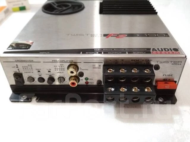 Amplificatore 2 canali per auto Audiosystem serie Twister f2 120 - Immagine 4 di 4