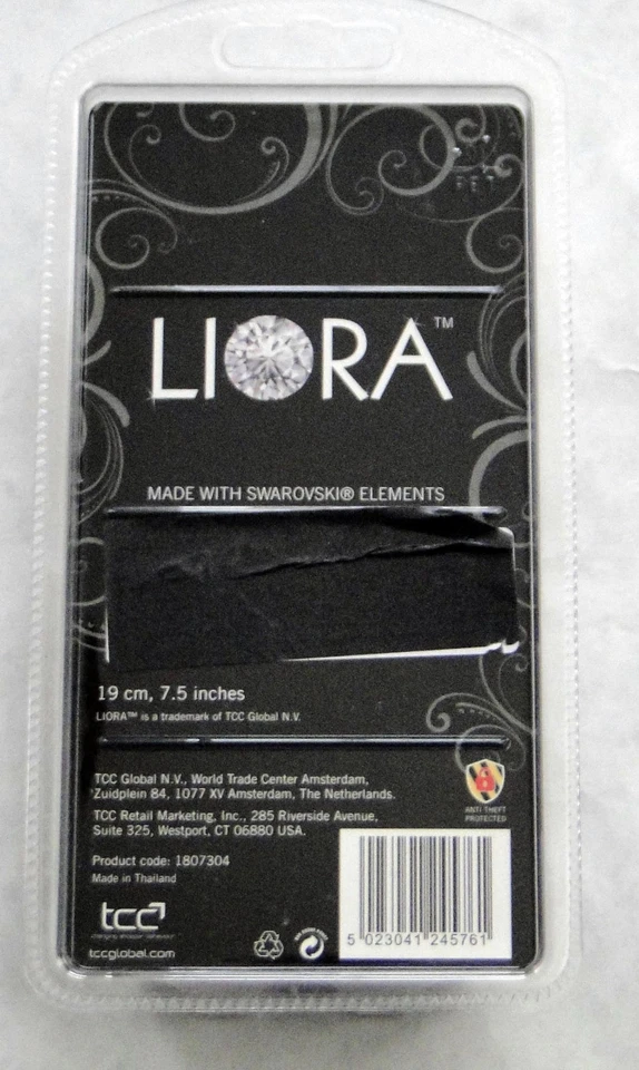 Liora Tennisarmband mit Swarovski Elements, neu in Box, 7,5" - Bild 2 von 2