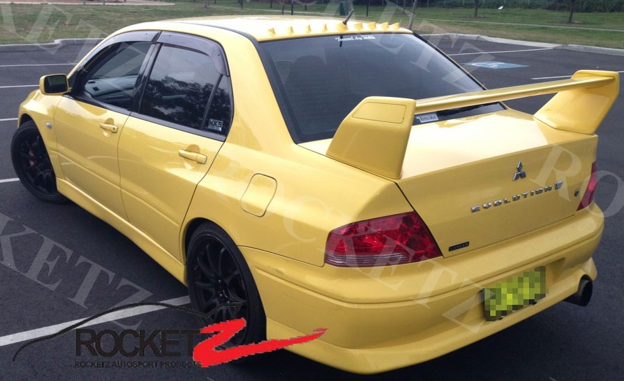 02-07 Mitsubishi Lancer EVO VII 7 Style Trunk Spoiler Rear Wing