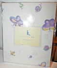 Pottery Barn Kids Toddler Duvet Garden Bug Percale Butterflies Purple