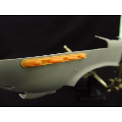 Yak-9, Juego de detalles Escapes (para ICM) 1:32 para Modelo Kit Avión (Impreso en 3D) - Imagen 3 de 6