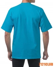 PRO CLUB HEAVYWEIGHT T SHIRTS PROCLUB MENS PLAIN SHORT SLEEVE BIG AND TALL M-7XL