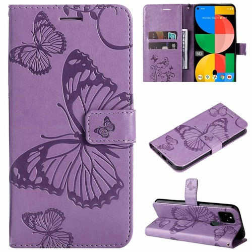 For Google Pixel 6 Pro 4 XL 5A 4A 5G Wallet Card Holder Flip Leather Case Cover - Picture 31 of 40