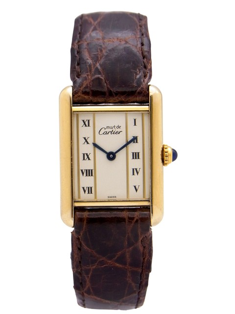 must de cartier tank watch