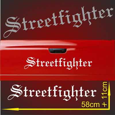 1 Streetfighter 58cm Sticker Racing Decal Speed,Motorsport Limit Aufkleber A0354