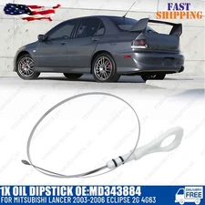 New Oil Dipstick MD343884 For Mitsubishi Lancer 2003-2006 Eclipse 2G 4G63