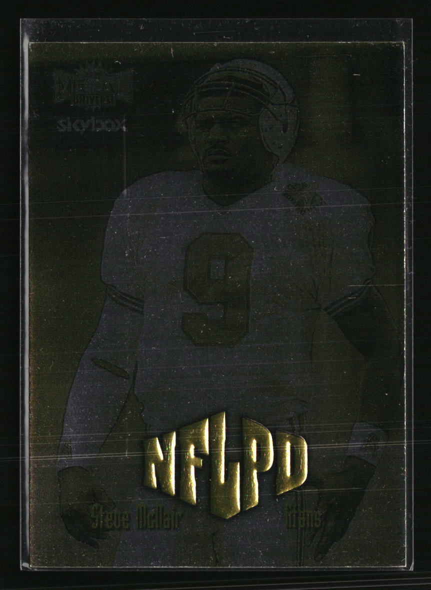 Steve McNair 1999 Skybox Metal Universe #192 Football Card