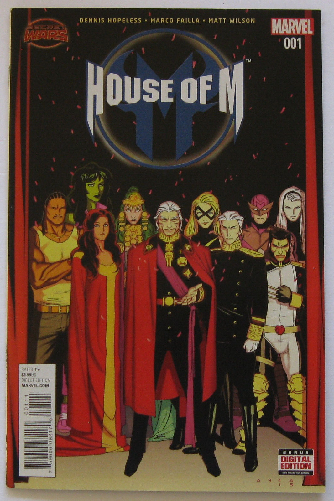 House of M #1 (Oct 2015, Marvel), VFN condition (8.0)