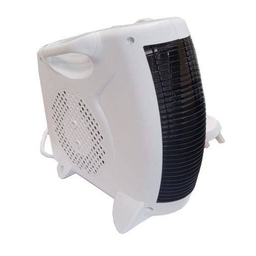 2 in 1 Fan Heater 2KW 2000W Small Portable Electric Hot Warm Air  Upright/Flat | eBay