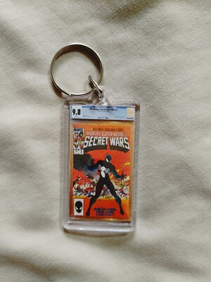 Secret Wars 8 CGC Mini Slab Keychain