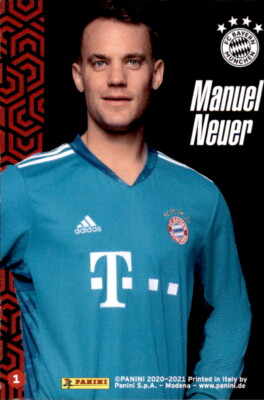 Panini FC Bayern München 2020/21 Hybrid - Karte 1 - Manuel Neuer