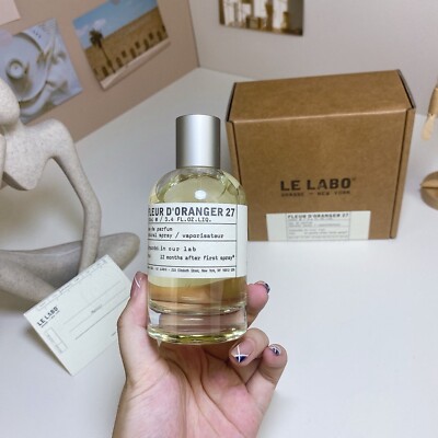 Le Labo FLEUR D'ORANGER 27 Unisex Eau De Parfum Spray New With Box 3.4 oz 100ml