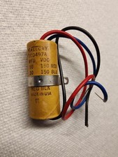 Mallory TCD497A 50/30 uF 150 VDC Capacitors Made in USA